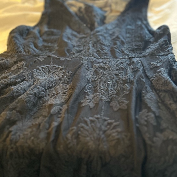 NWT FREE PEOPLE Reign Over Me Dress Black Lace Mesh 4 - Picture 14 of 15